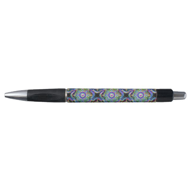 Stylo Univers Mandala Couleurs Psychédéliques (Devant)