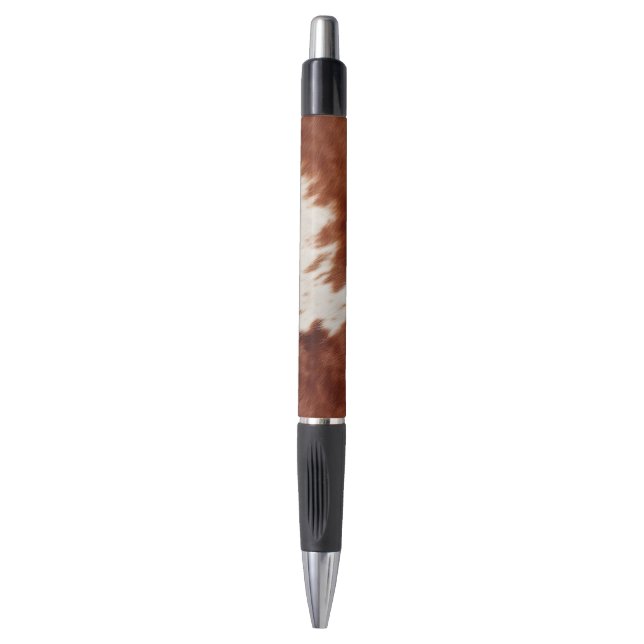 Stylo Vache blanche Brown (Devant (Vertical))