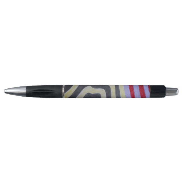 Stylo Vagues Colorées (Devant)