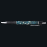 Stylo Van Gogh Almond Blossoms Dark Turquoise<br><div class="desc">Artiste : Vincent Van Gogh Titre : Almond Blossoms turquoise foncé Ajoutez une touche d'élégance,  de classe,  de sophistication et de charme avec Vincent Van Gogh's Almond Blossoms dans une palette de couleurs mise à jour.</div>