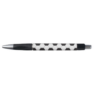 Stylo Ventilateur sportif Soccer Joueur noir et blanc