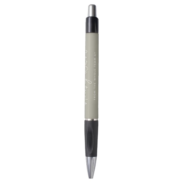Stylo Vœux de fêtes modernes Entreprise (Devant (Vertical))