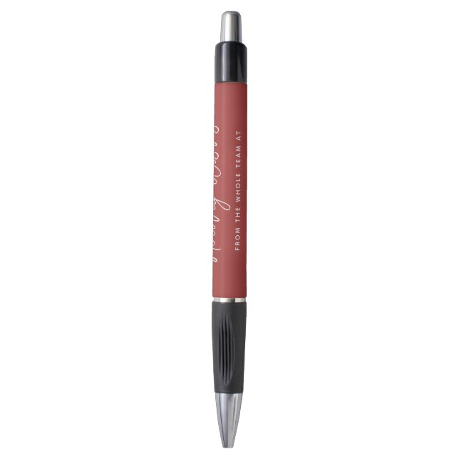 Stylo Vœux de fêtes modernes Entreprise (Devant (Vertical))