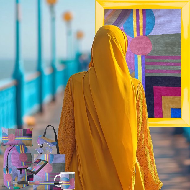 Stylo "Voie Jaune" (Get the full “Yellow Pathway” collection at: https://bit.ly/SmartArtIIZazzle. )