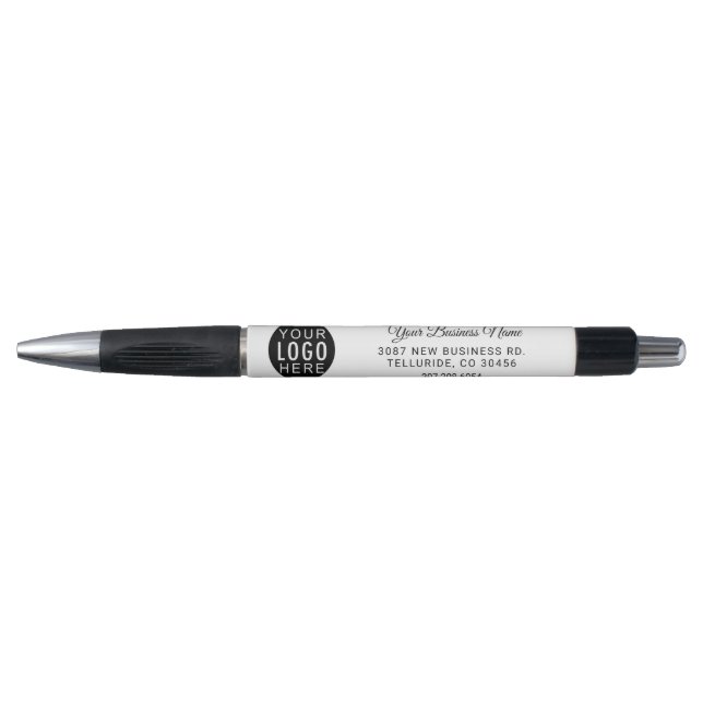 Stylo Votre logo d'entreprise Adresse de retour d'entrep (Devant)
