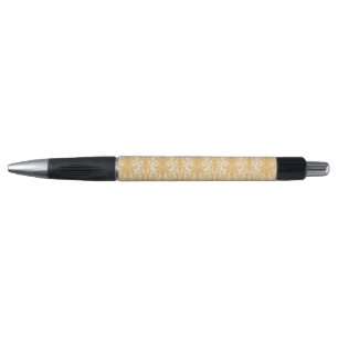 Stylo William Morris Saule & Or Damassé Luxe