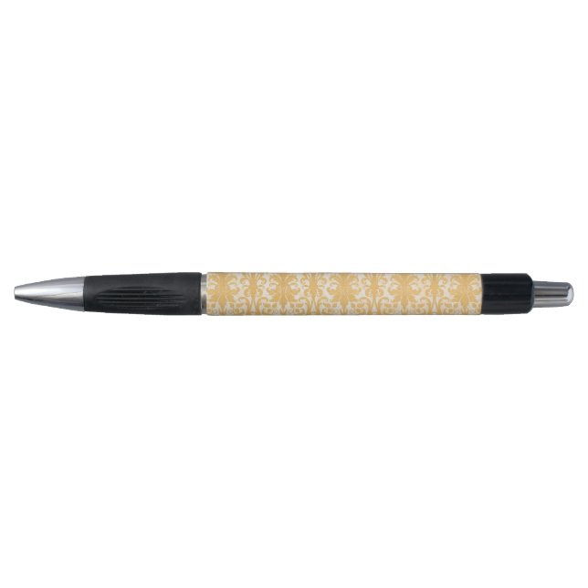 Stylo William Morris Saule & Or Damassé Luxe (Devant)