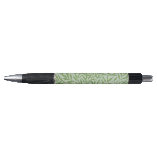Stylo William Morris Willow Flower Classic Green (Devant)