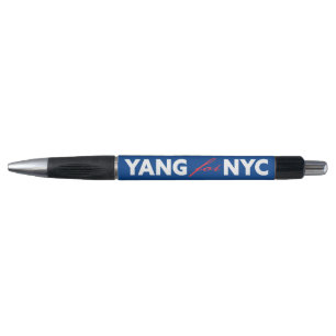 Stylo Yang pour le soutien électoral du maire de New Yo