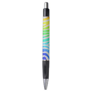 Stylo Zebra Rainbow et White Print