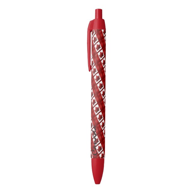 Stylos à drapeau Canada Stylos à souvenir Canada C (Haut (Vertical))