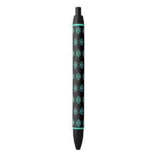 Stylos à écrire en dentelle turquoise