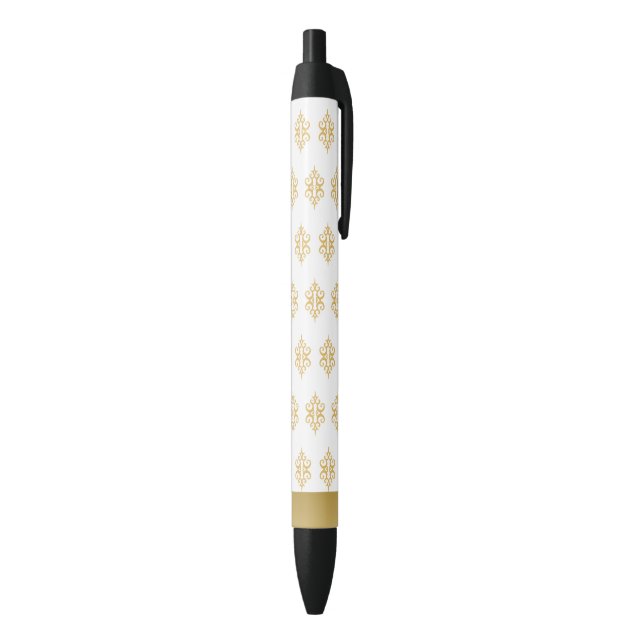 Stylos à écrire en laiton blanc (Bas (Vertical))