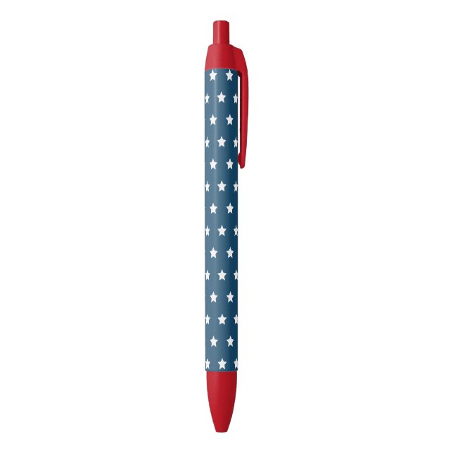Stylos à écrire étoiles patriotiques (Bas (Vertical))