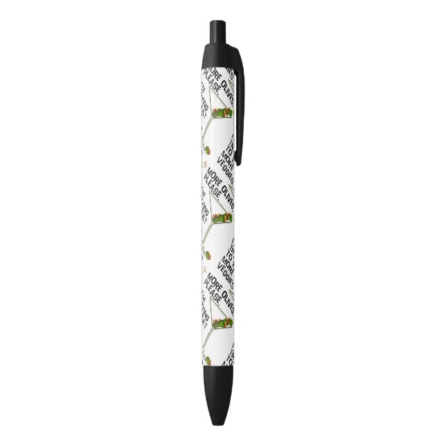 STYLOS À ÉCRIRE - Plus d'Olives S'il Vous Plaît. M (Bas (Vertical))