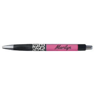 Stylos Cadeau Rose Rétro Léopard pour Écrire