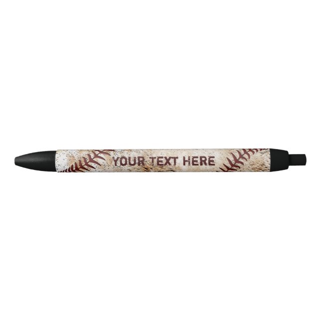 Stylos de baseball vintage personnalisés REMISES E (Devant)