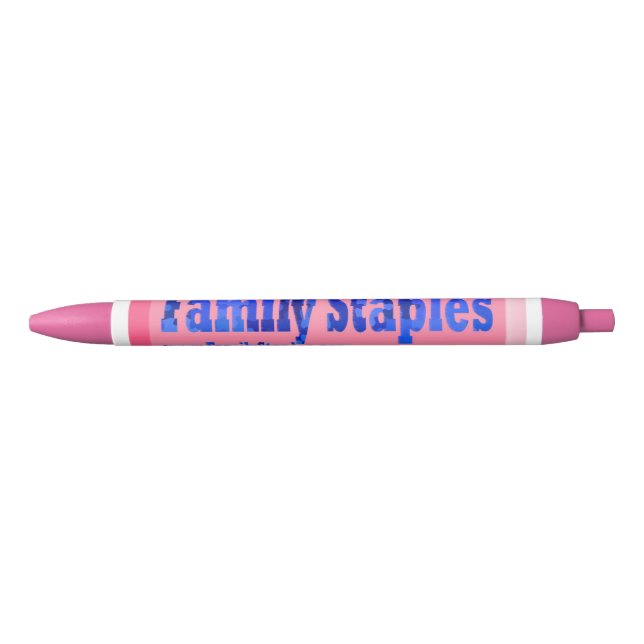 Stylos de Staples de famille (6-pack) (Devant)