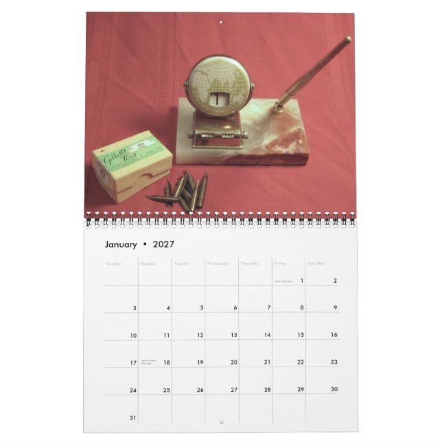 Stylos Dip et Inkwells Calendrier 2010 (Jan 2027)