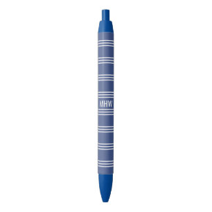 Stylos faits sur commande marins de monogramme de
