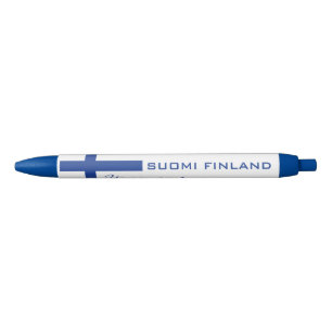 Stylos finlandais de coutume de drapeau