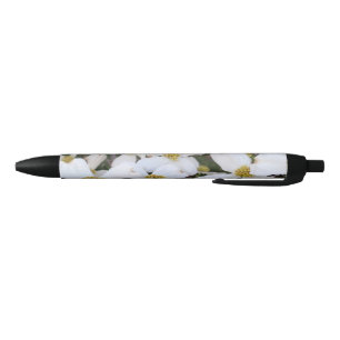 Stylos Fleurs Florales Blanches de Cornouiller