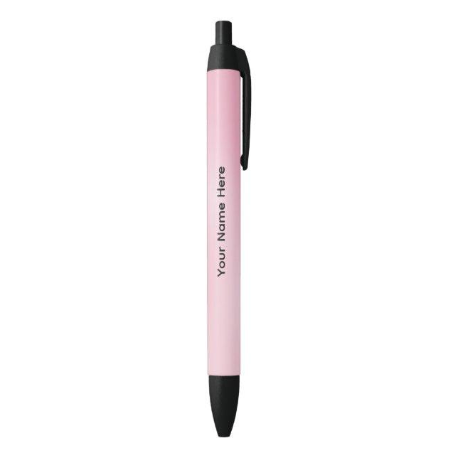 Stylos personnalisés à encre rose (Bas (Vertical))