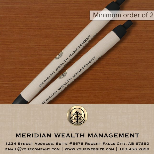 Stylos personnalisés pour les professionnels finan (Créateur téléchargé)