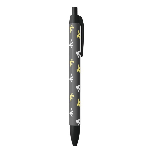 Stylos Popcorn (gris foncé et jaune beurre) (Bas (Vertical))