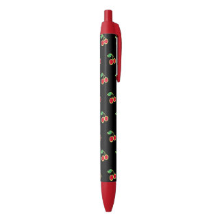 Stylos rétro à écriture Cerise Noire