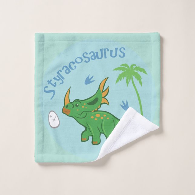 Styracosaure mûre (Gant de toilette)