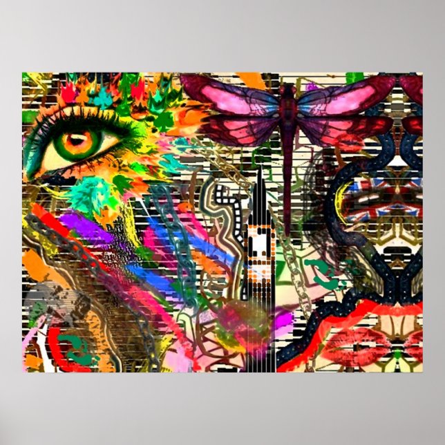 Subconscient Dreams Collage numérique par poster K (Devant)