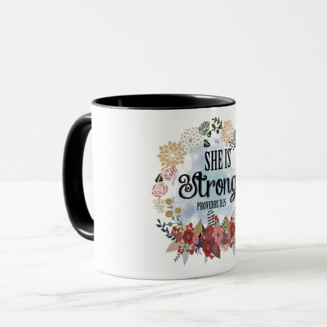 Sublimation mignonne de Mug chrétien (Devant gauche)