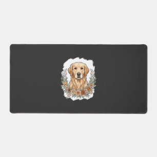 Sublimation Retriever Doré Floral