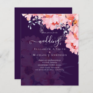 Sublime MARIAGE en fleurs roses - BUDGET