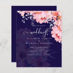 Sublime MARIAGE en fleurs roses - BUDGET