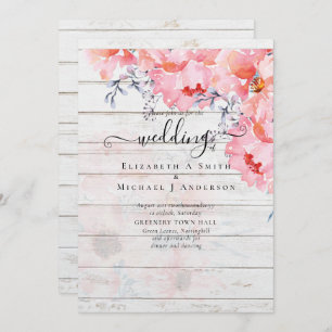 Sublime MARIAGE en fleurs roses - BUDGET