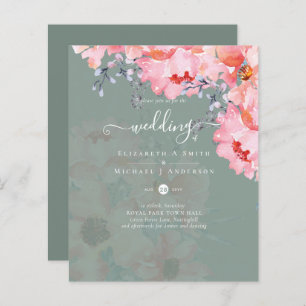 Sublime MARIAGE en fleurs roses - BUDGET