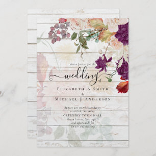 Sublime Mulberry orange Floral Mariage Suite