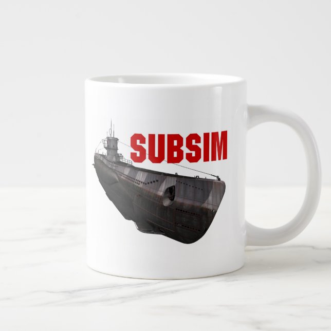 SUBSIM Mug Jumbo - U-boat (Droite)