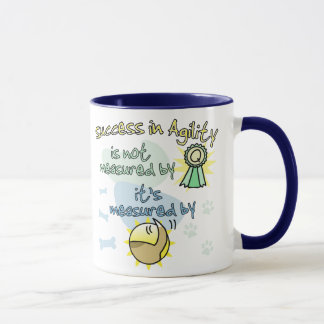 Succès dans la tasse d'agilité