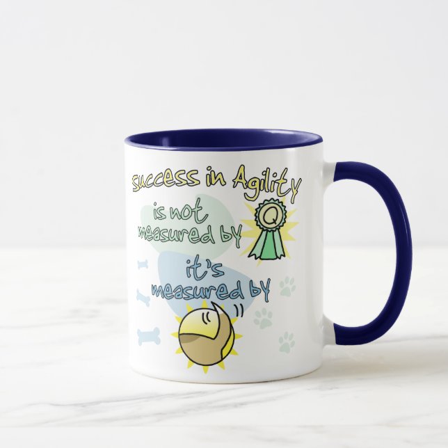 Succès dans la tasse d'agilité (Droite)