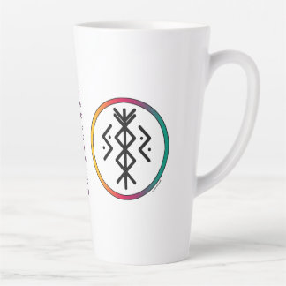 Succès et prospérité Bindrune Latte Mug