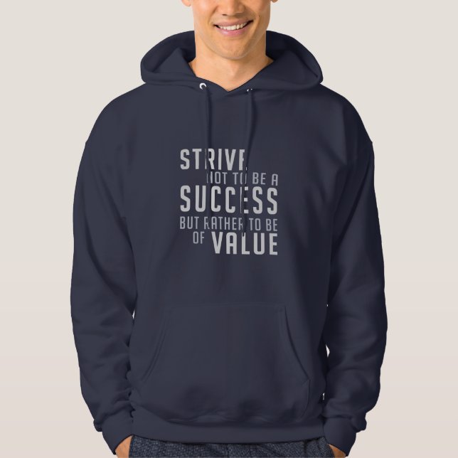 Succès et valeur Chemises et vestes de motivation (Devant)