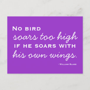 Succès, inspiration - Carte Postale Motivationnell