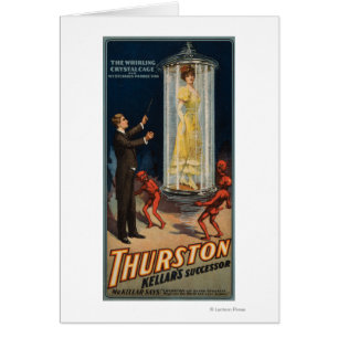 Successeur de Thurston Kellar - femme dans l'eau