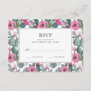 Succulent bohème et floral - Mariage RSVP