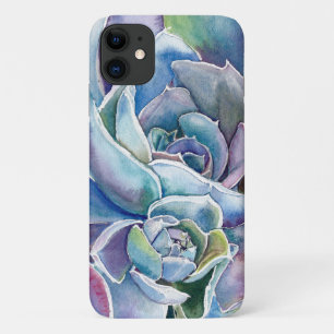 Succulent coque iphone Echeveria "Blue Sky"