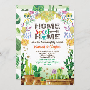 Succulente invitation à la fête de l'intérieur Cac