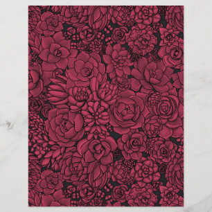 Succulents à Viva Magenta- Couleur de l'année 2023